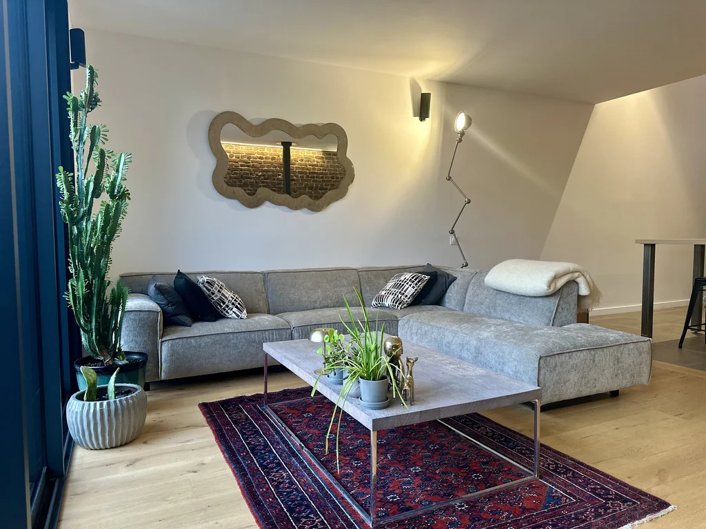 Rénovation complète et création d'une extension - après, le salon