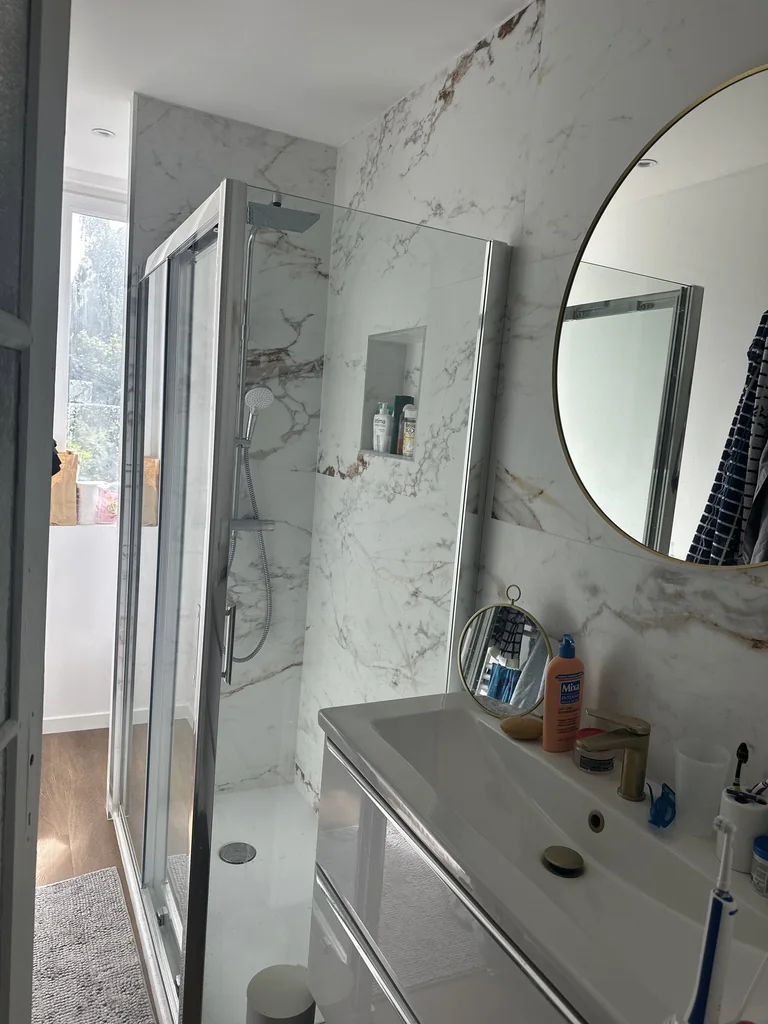 Rénovation complète d'une 1930 - après, la chambre