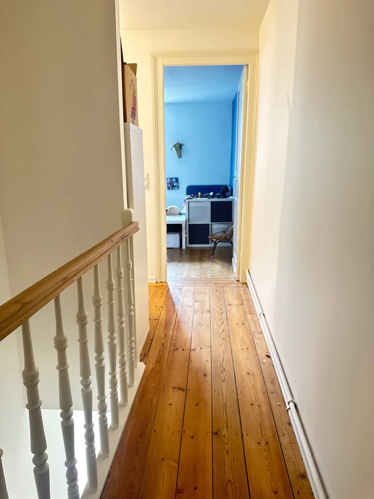 Rénovation complète d'une 1930 - après, le palier