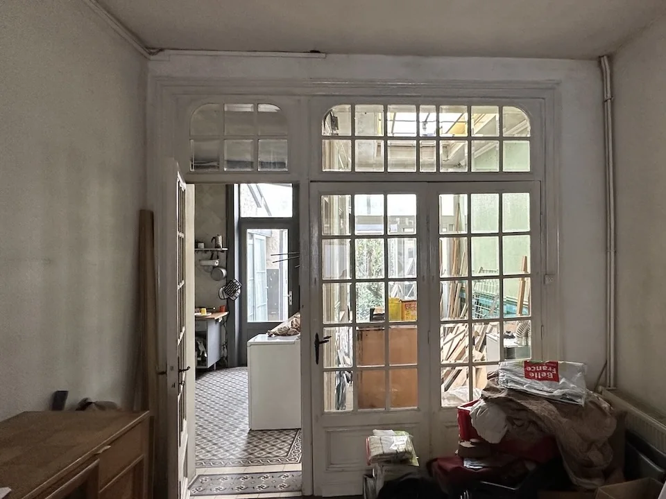 Rénovation complète d'une 1930 - avant, la salle à manger