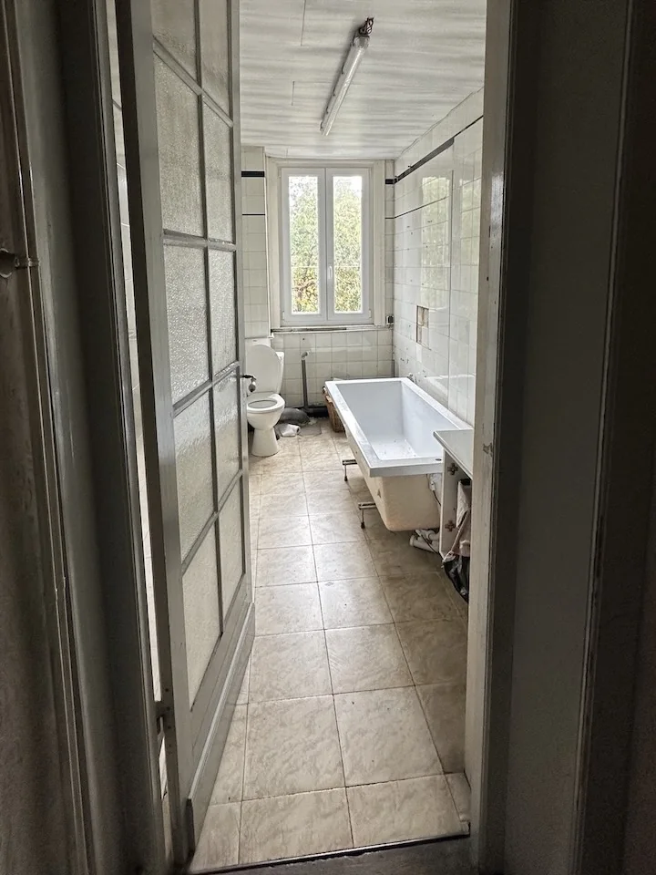 Rénovation complète d'une 1930 - avant, la salle de bain