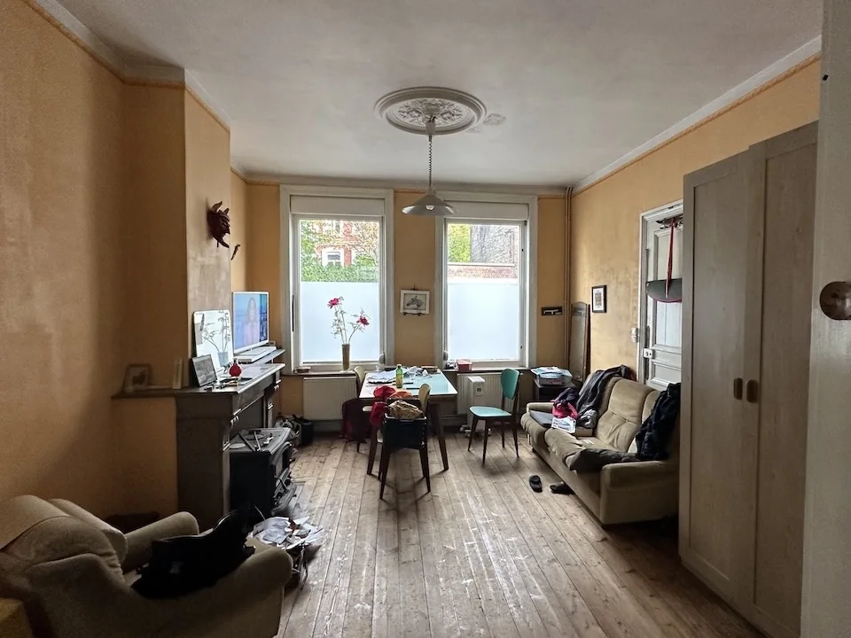 Rénovation complète d'une 1930 - avant, le salon