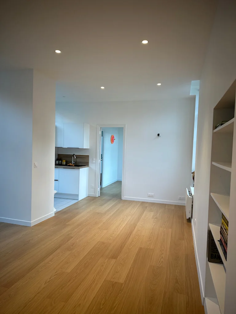 Rénovation d'un T2 dans le Vieux-Lille - après, le séjour